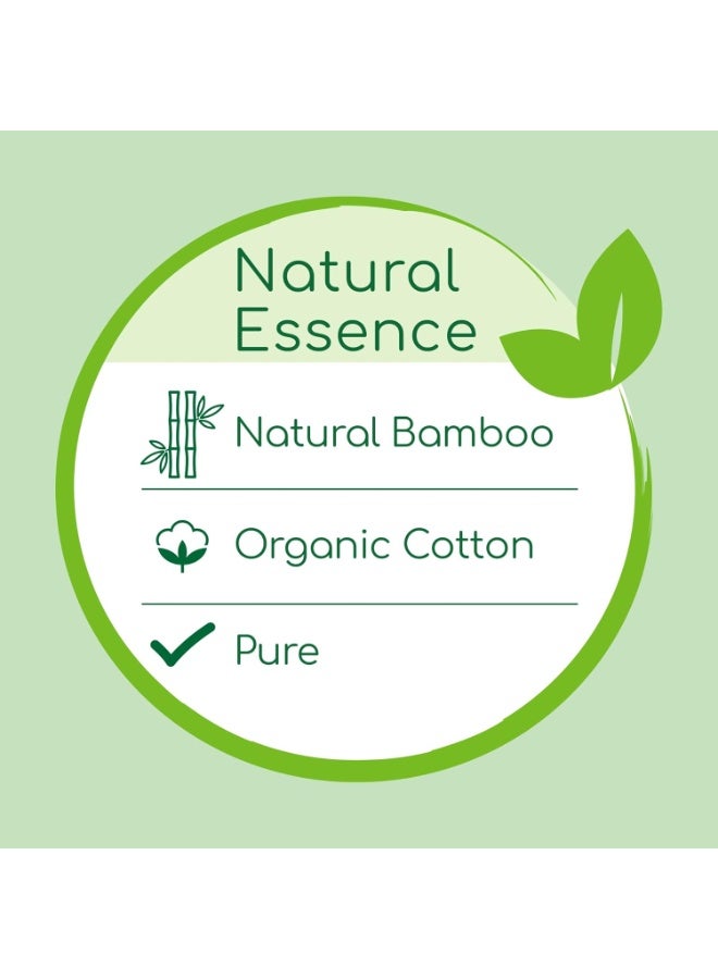 Bebem Natural Baby Diapers - Jumbo Economy Pack - Size 4 Maxi (Cotton Softness, Bamboo Absorption… 100% Natural Protection) - Image 3